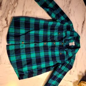 Carters boys flannel shirt
